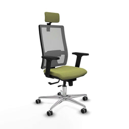 Horna Traslack Piqueras y Crespo 2D086G2 - Bureaustoel - Hoofdsteun en verstelbare hoogte - Stof