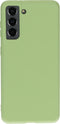 Mobiparts Silicone Cover - Samsung Galaxy S21 - Soft-touch - Groen