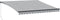 vidaXL - Luifel - handmatig - uittrekbaar - en - LED - 400x300 - cm - antraciet - en - wit