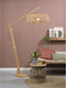 GOOD&MOJO Vloerlamp Bromo - Bamboe - 175x60x207cm - Scandinavisch,Bohemian - Staande lampen voor Woonkamer - Slaapkamer