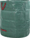 vidaXL - Tuinafvalzakken - met - Handvatten - 12 - stuks - Vouwbaar - Rond - Groen - 272 - L
