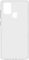 Hoesje Siliconen Geschikt voor Samsung Galaxy A21s - Softcase Backcover smartphone - Transparant