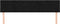 vidaXL - Hoofdborden - 2 - st - 80x5x78/88 - cm - fluweel - zwart