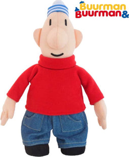 Buurman & Buurman pop pluche 80 cm rood