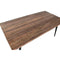 Eettafel Home ESPRIT Zwart Natuurlijk Ijzer Gerecycleerd Hout 180 x 90 x 76 cm