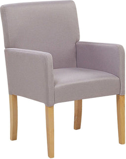 Beliani ROCKEFELLER - Eetkamerstoel - Grijs - Kunststof