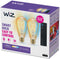 WiZ Filament ST64 E27 - Slimme lamp met dimmer en instelbaar wit licht - Amber (2 stuks)