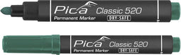 Pica 520/36-10 Permanent Marker - Rond - 1-4mm - Groen