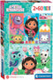 Clementoni - Puzzel - 2x60 Stukjes - Gabby's Dollhouse - Puzzels Voor Kinderen - Vanaf 4 Jaar