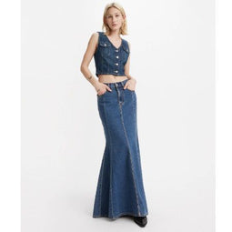 Levi's® Mermaid - Rok - 100% Katoen - Maat 24 - Kleur Enchantment (blauw)