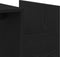 vidaXL - Salontafel - Zwart - Eikenhout - 90x45x35 - cm - Gelaagd - Hout
