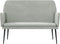vidaXL - Bankje - 108x79x79 - cm - fluweel - lichtgrijs