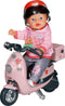 Baby born Elektrische scooter voor poppen