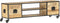 vidaXL - Tv-meubel - 130x30x39 - cm - massief - mangohout