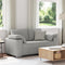 vidaXL - Loveseat - - - Lichtgrijs, - 120 - cm - Stof
