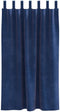 vidaXL - Blackout - Gordijnen - met - Hanglussen - 2 - stuks - Donkerblauwe - Velours