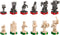 The Noble Collection Minecraft - Bordspel - Schaakset - 32 speelstukken - 45 x 45 cm