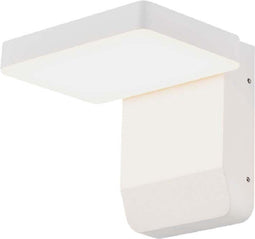 V-TAC VT-11020-SQ-W Draaibare LED wandlamp - IP65 - Wit - 17W - 2580 Lumen - 4000K