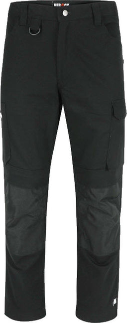 Herock Dero (2101) - Werkbroek - 2-way stretch met kniezakken - Zwart - Maat 38