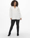ONLY CARMAKOMA - CARHANNA - FAUX LEATHER LEGGING - Dames - Maat 44