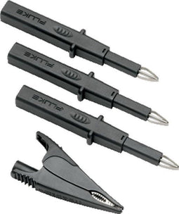 Fluke TLK 290 Veiligheids-testpuntenset Steekaansluiting 4 mm CAT II 1000 V, CAT III 1000 V Zwart 1 stuk(s)