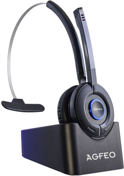 AGFEO 6101543 - DECT-headset - Monauraal - Zwart
