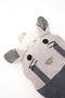 Deken Crochetts Deken Grijs Muis 85 x 145 x 2 cm