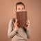 Selencia Tablet Hoes Geschikt voor Samsung Galaxy Tab A7 Lite - Selencia Nuria Vegan Lederen Trifold Bookcase - Bruin