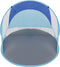Pop-up strandtent - blauw - zelfuitklappend - 190x120x90/70cm