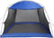 vidaXL - Camping - Muggennet - met - Deur - Blauw - voor - 5 - Personen - - - Waterdicht