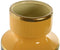 Vaas Home ESPRIT Geel Zwart Gouden Porselein 14 x 14 x 24,5 cm