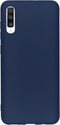 iMoshion Hoesje Geschikt voor Samsung Galaxy A70 Hoesje Siliconen - iMoshion Color Backcover - Donkerblauw