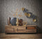 Light & Living Vaas Kobala - Glas - Bruin - 29 x 42 x 29 cm (BxHxD)