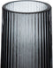 Vaas Grijs Glas 12 x 12 x 29 cm
