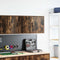 vidaXL - Garagewandkasten - 2 - st - Spaanplaat - gerookt - eikenhout
