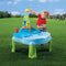 Step2 Splash & Scoop Bay Zand & Watertafel - Met Deksel en 5 accessoires - Waterspeelgoed voor kinderen - Activiteitentafel - Zandtafel voor de tuin / buiten