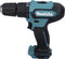 MAKITA HP333DWAE - Accuboormachine - 12V met Klopfunctie 2x 2.0Ah Accu's en Lader in Koffer