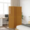 vidaXL - Kamerscherm - met - 3 - panelen - massief - paulowniahout - bruin