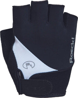 Roeckl Napoli - Fietshandschoenen - Ergonomische schuimpadding - Zwart/Wit