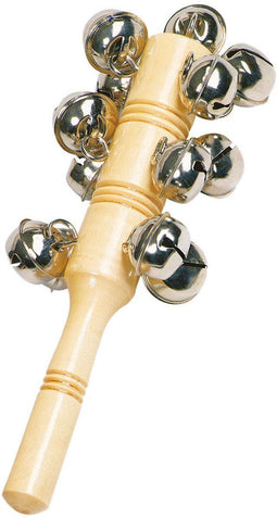 Goki Houten Instrument Bell Stick met 13 Bellen