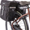 Cortina fietstas dubbel Nice AVS zwart 37L