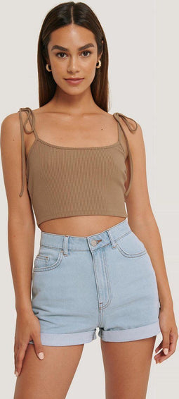 NA-KD - Denim Jeans - Hoge taille - Blauw