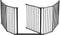 BabyDan Flex XL - Veiligheidshek - Extra brede deur - Zwart