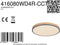 Globo Doro - Plafonniere - Dimbaar - Grijs - Ø 60cm - LED - 416080WD4R-CCT