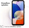iMoshion Hoesje Geschikt voor Samsung Galaxy A25 Hoesje Shockproof - iMoshion Rugged Hybrid Carbon Case - zwart