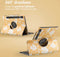 imoshion Tablet Hoes - Geschikt voor Samsung Galaxy Tab S9 11.0 inch FE - 360° Draaibare Design Bookcase 2.0 - Yellow Flowers