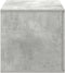 vidaXL - Opbergkast - in - Betongrijs - - - 103x41x40 - cm, - Gemaakt - uit - Engineered - Wood