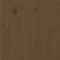 vidaXL - Bedframe - massief - grenenhout - honingbruin - 140x200 - cm