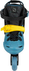 Nijdam Blacktop Game - Skeelers - Verstelbaar - Zwart/Blauw - 33-36