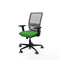 Haches Traslack Piqueras y Crespo 2D036G0 - Bureaustoel - Verstelbare hoogte met armleuning - Groen